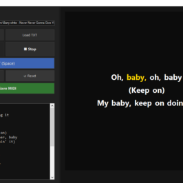 How to Add Lyrics to Midi File